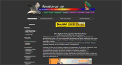 Desktop Screenshot of fotonatur.de